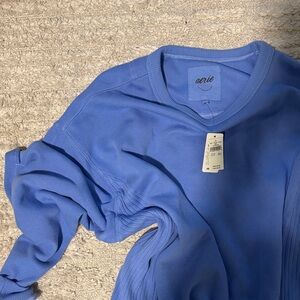 NWT Aerie Vibrant Blue Pullover